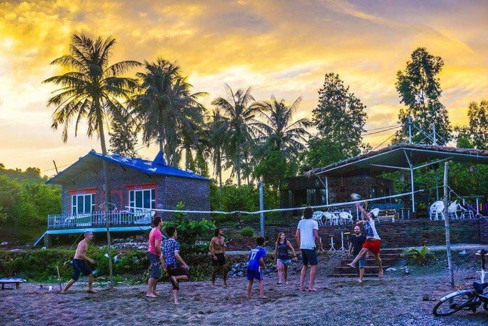 Woodstock Beach Camp Hien Hao Eksteriør bilde